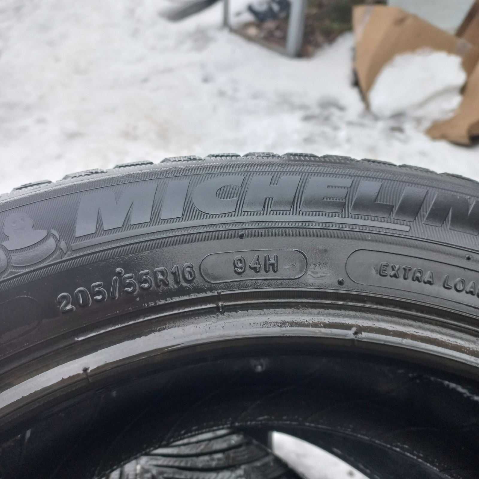 Зимняя Шина Резина Michelin Alpin 5 205 55 R16 94H 5-6мм протектор