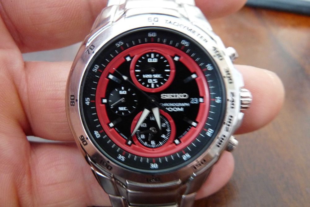 Zegarek męski SEIKO SND701P1 Honda racing, stan bdb+