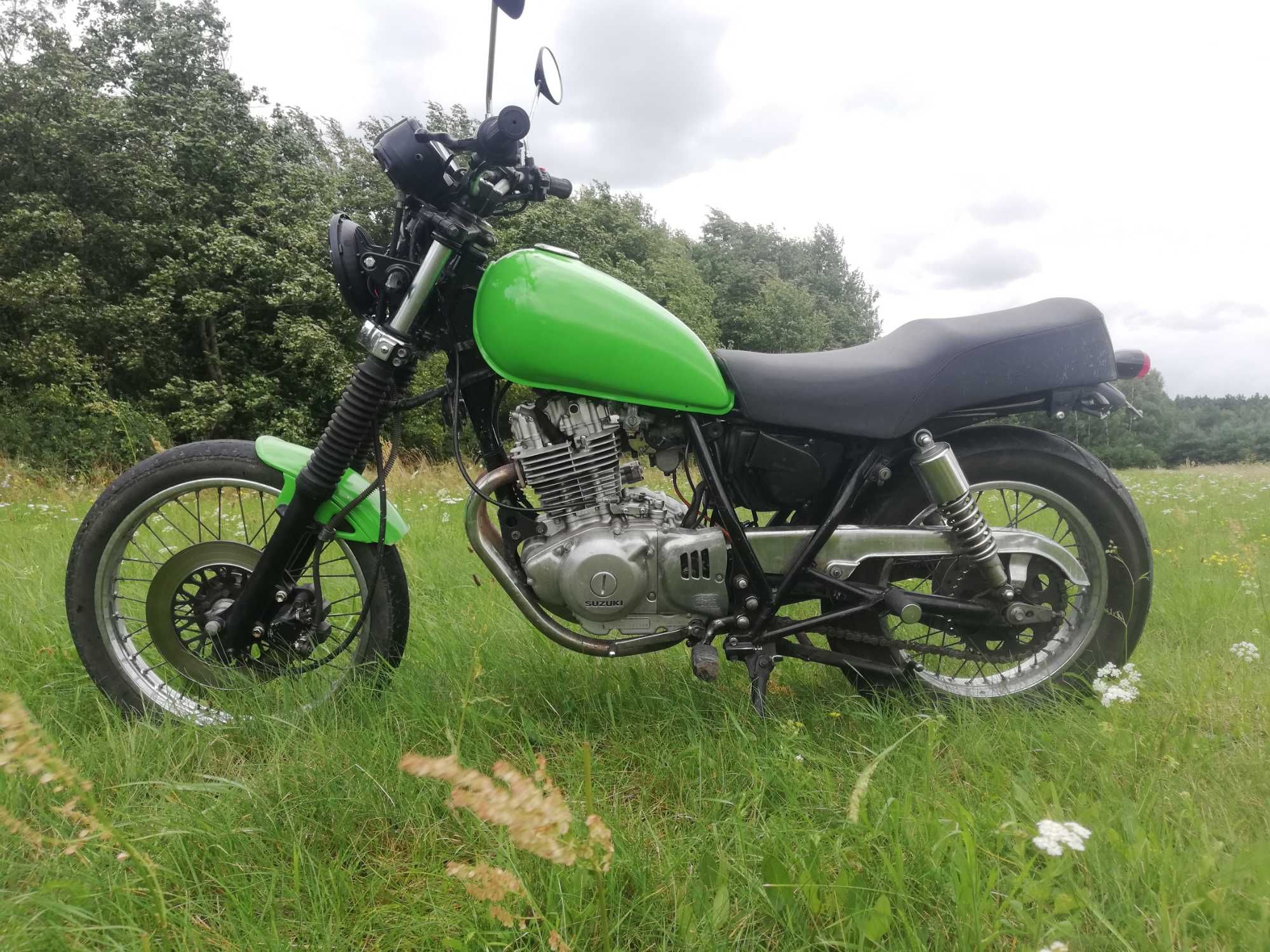 Suzuki GN 250 scrambler (gn 125, cafe racer, rat style, bober)