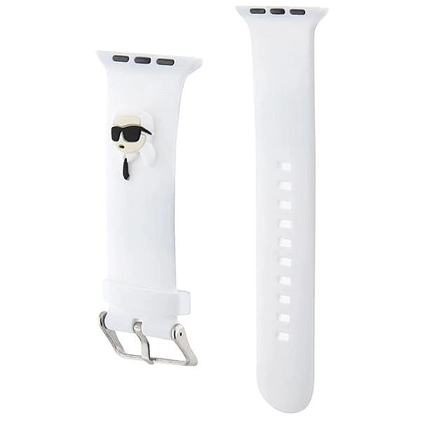 Pasek Karl Lagerfeld 3D Rubber Karl Head na Apple Watch 42/44/45/49mm