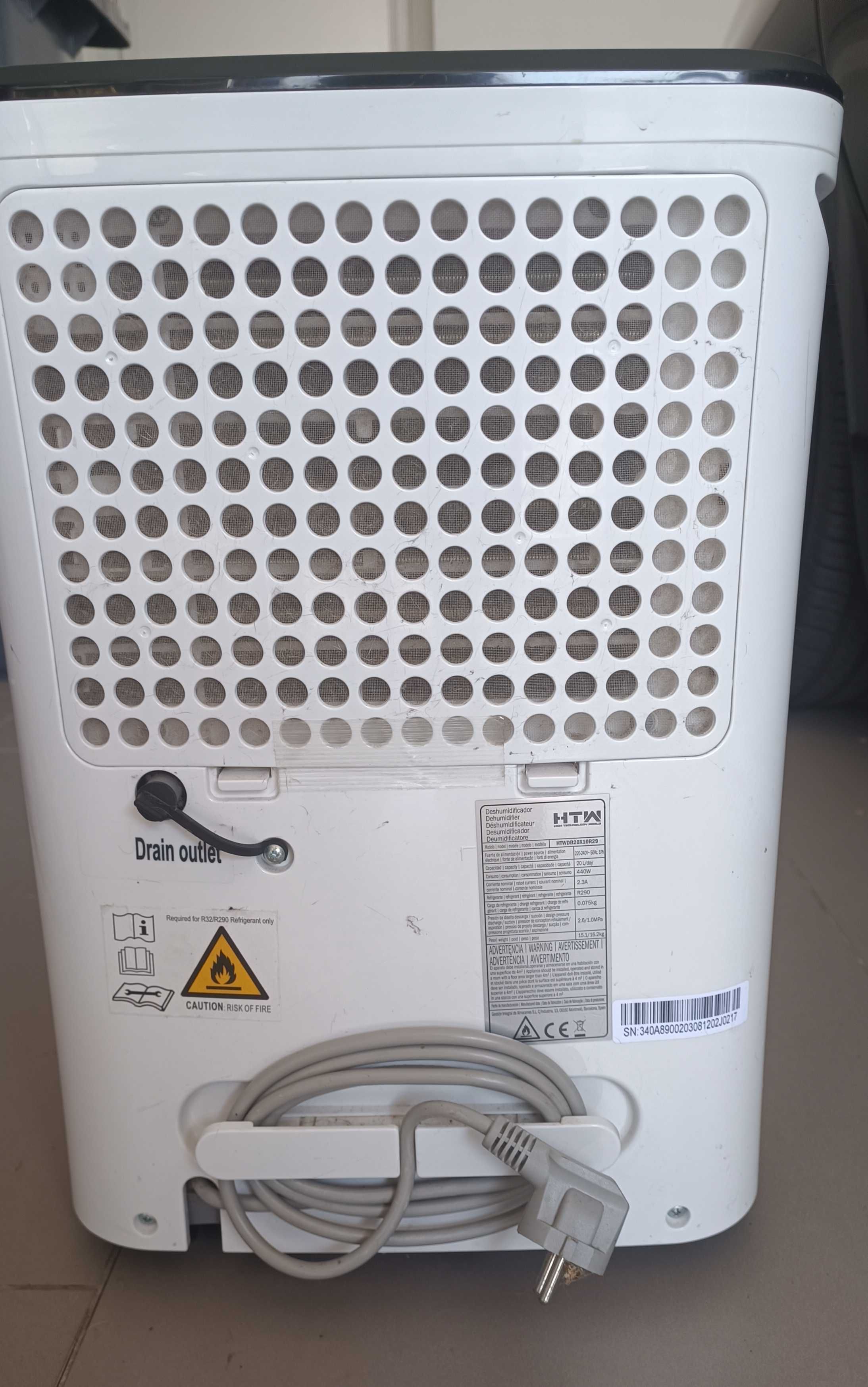 Desumidificador 20L HTW