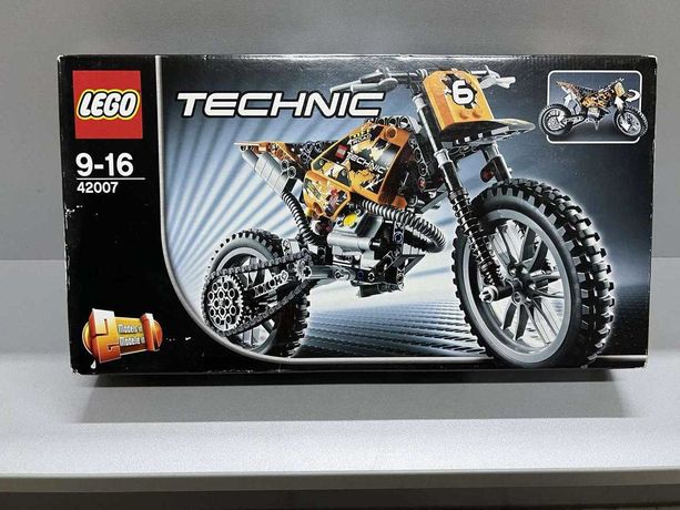 LEGO Technic Кроссовый мотоцикл (42007) конструктор НОВЫЙ!
