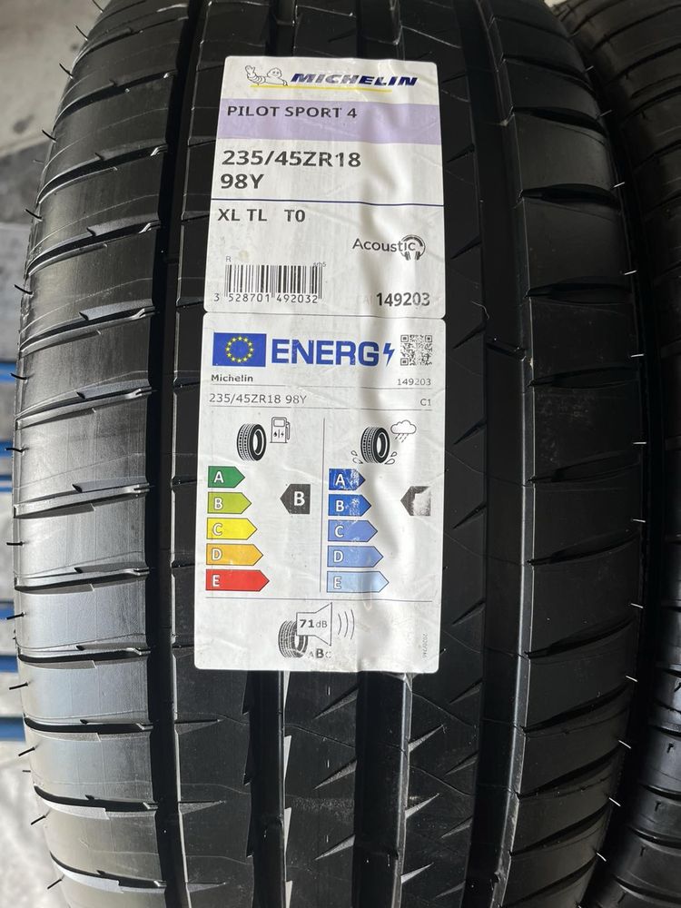 235/45/18 R18 Michelin Pilot Sport 4 TO 4шт нові