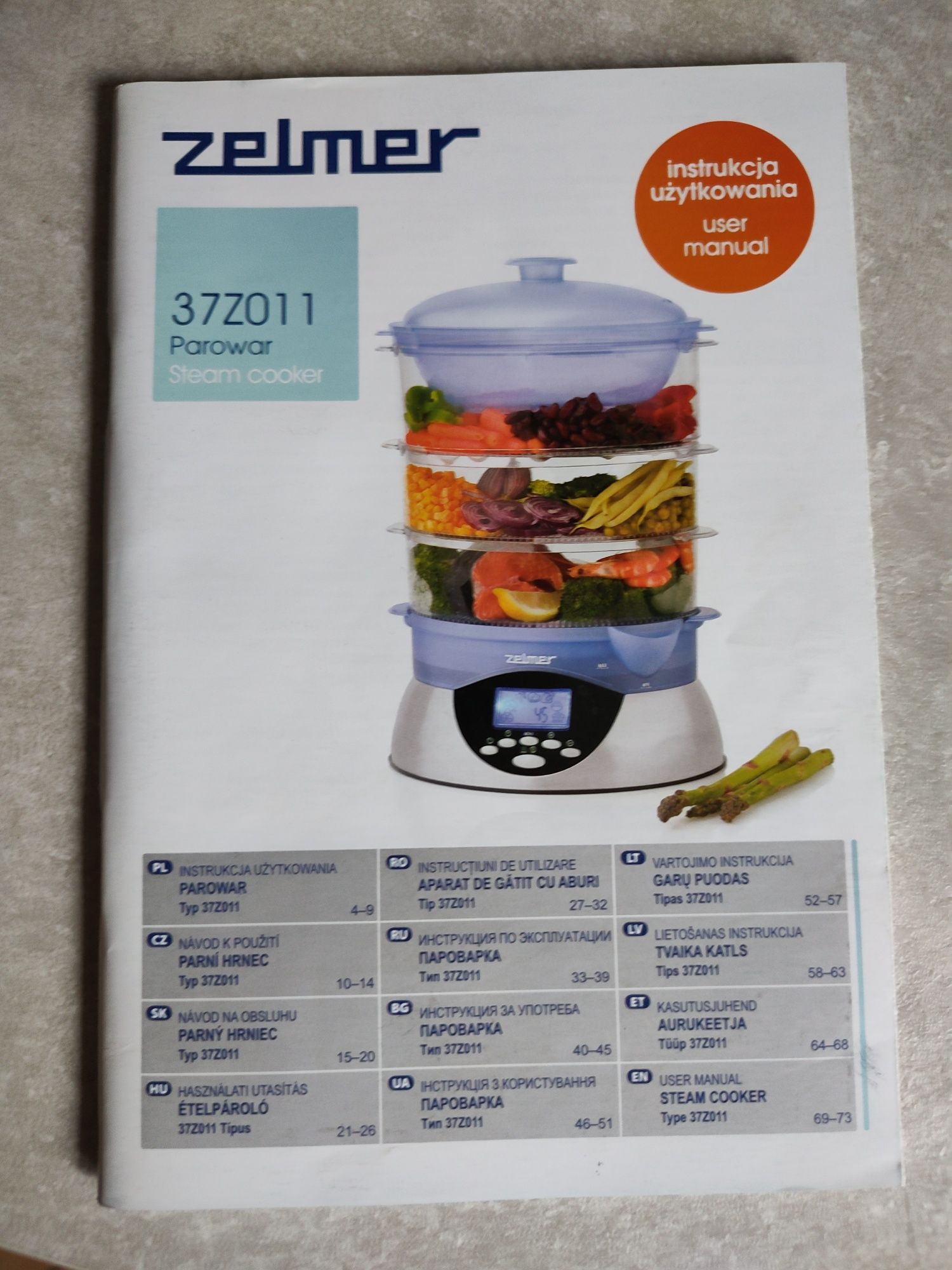Parowar Zelmer 900W