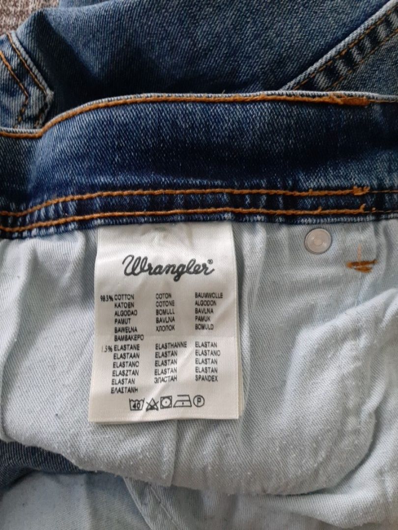 Якісні стрейчеві джинси Wrangler_Texas Stretch, 100% Original, W38 L30