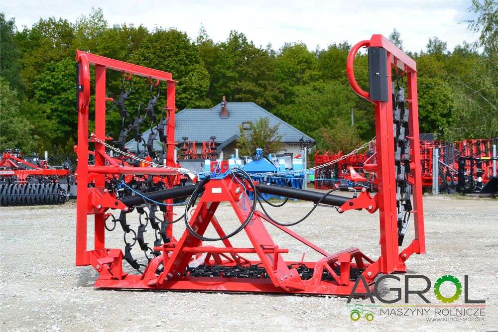 Włóka łąkowo-polowa Agro-Factory 3 4 5 6 8m Inter Tech Metal Technik