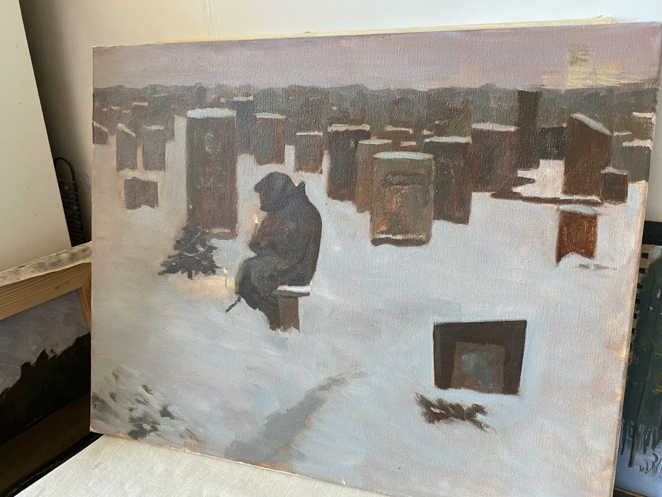 Картина маслом на холсте