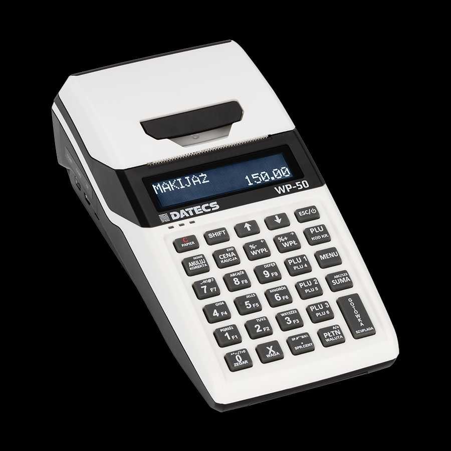 Kasa fiskalna Datecs WP-50 Online - Promocja 1499zł BRUTTO!