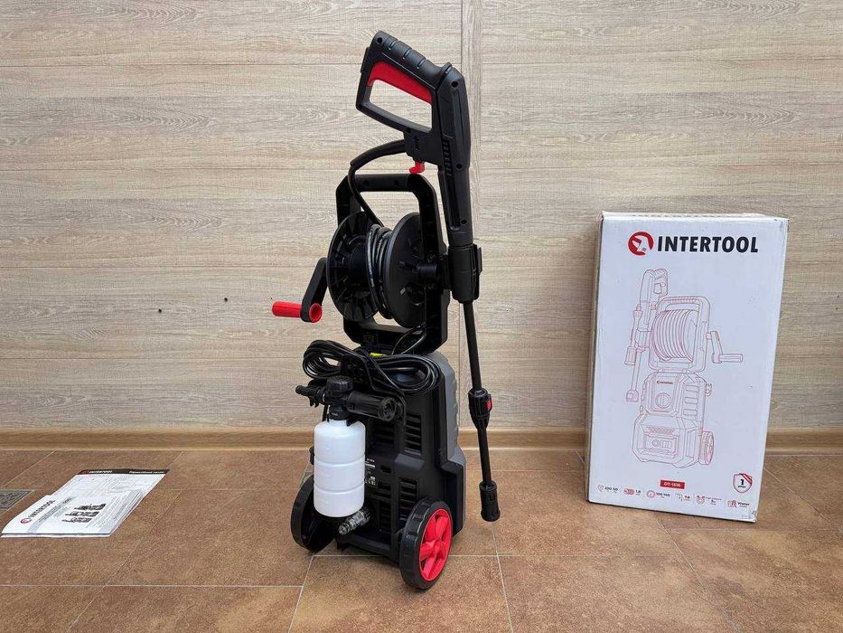 Мийка Високого тиску INTERTOOL Велика потужність, забір води з ємності