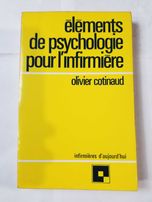 Livro - Ref CxC - Olivier Cotinaud - Elements de Psychologie