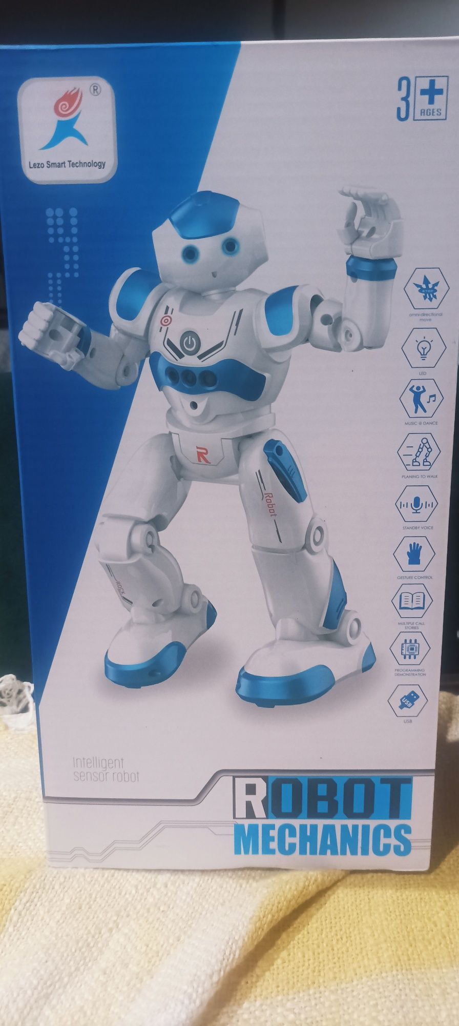 Inteligentny Robot R.X dla dzieci z sensorem gestów interaktywny 2.4GH