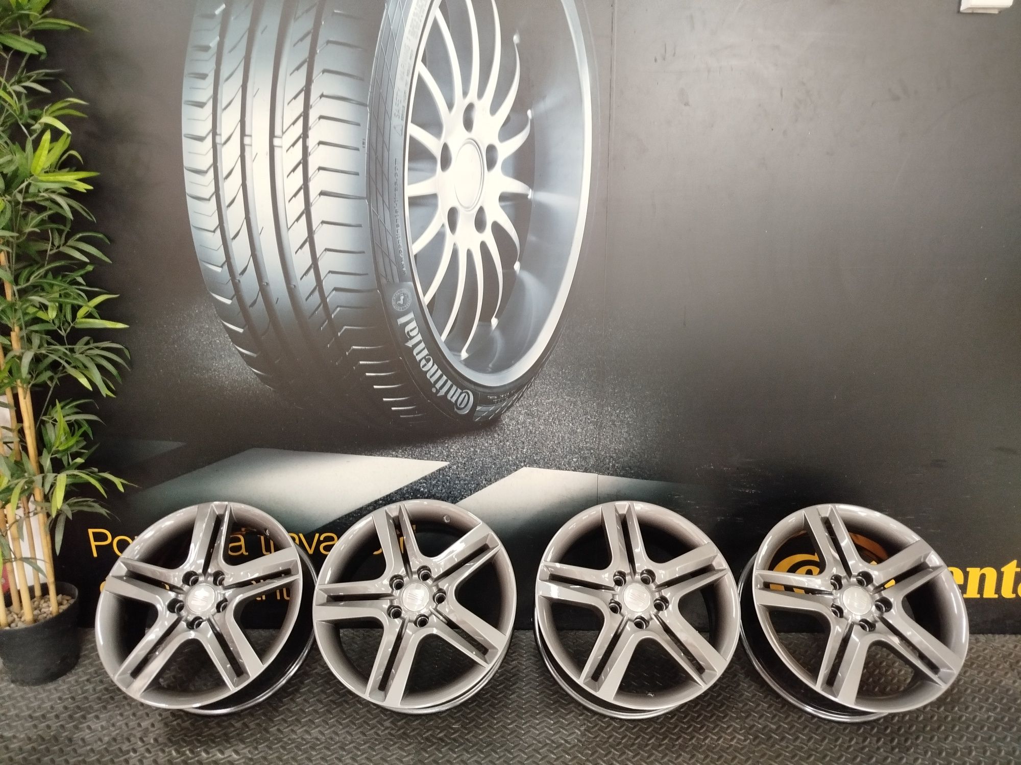 Jantes 17" originais Seat 5×112