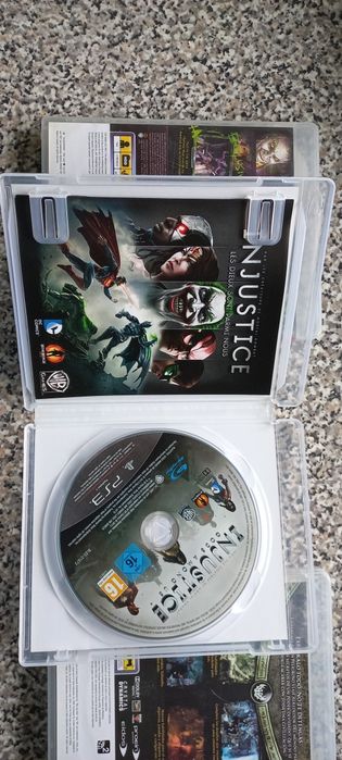 Injustice/Batman arkham asylum/Tomb raider underworld Playstation 3