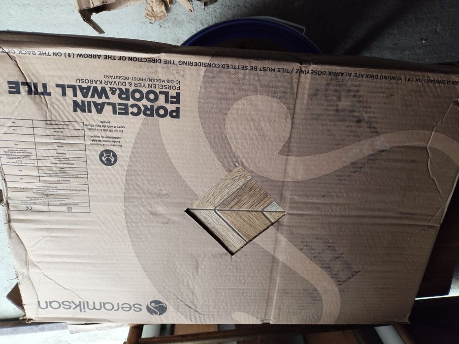 Gres Classic Wood almond mat 40x60 Egen