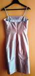 Vestido rosa seco 100% seda natural da Tintoretto