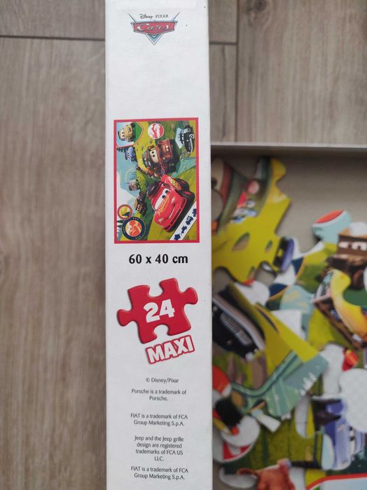 Пазлы Trefl Тачки Веселое путешествие MAXI 24 эл. (14352)