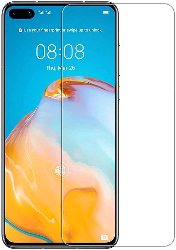 Szkło hartowane 9h płaskie do Huawei P40