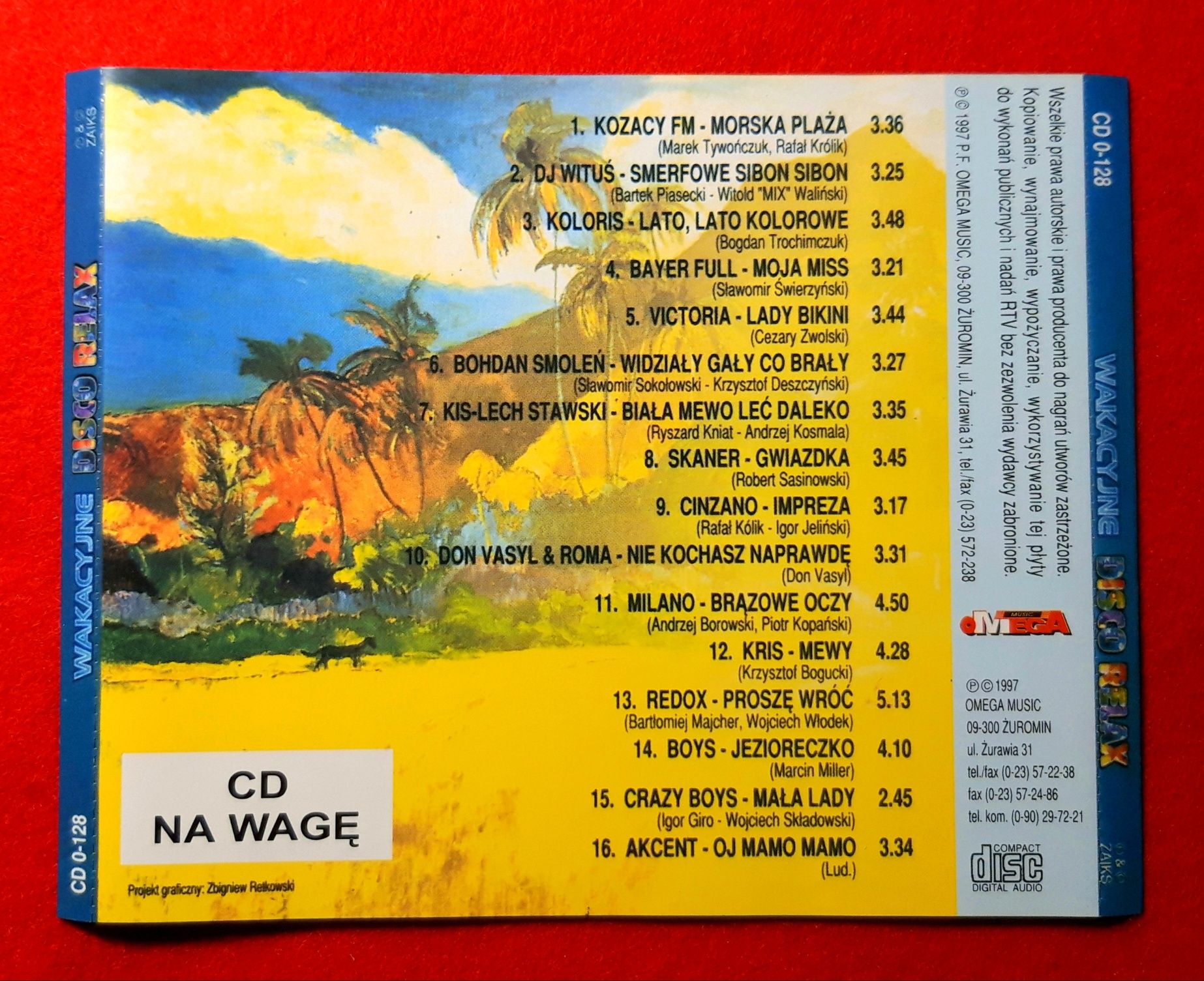 Wakacyjne Disco Relax (CD, 2000)
