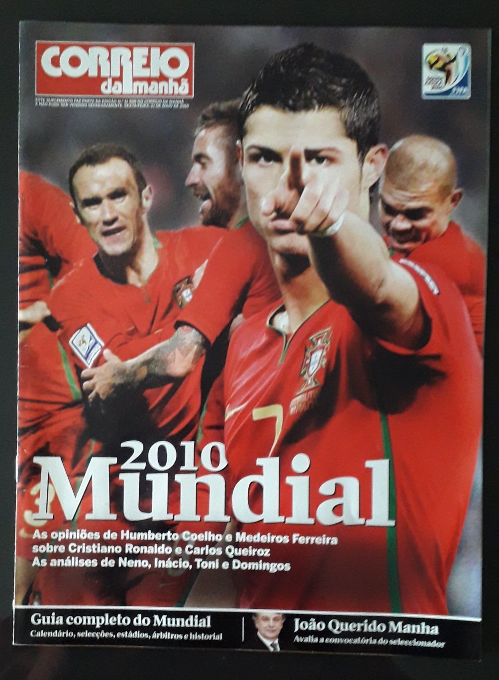 Revista Selecção Portuguesa  Futebol Mundial 2010