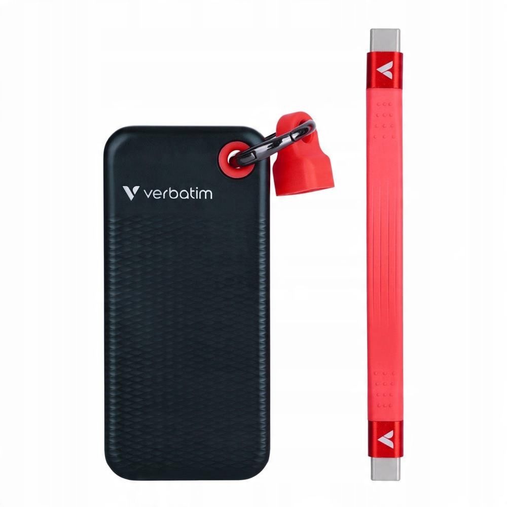 Dysk Ssd Zewnętrzny Verbatim Pocket Ssd 1Tb Usb-C 3.2 Gen 2