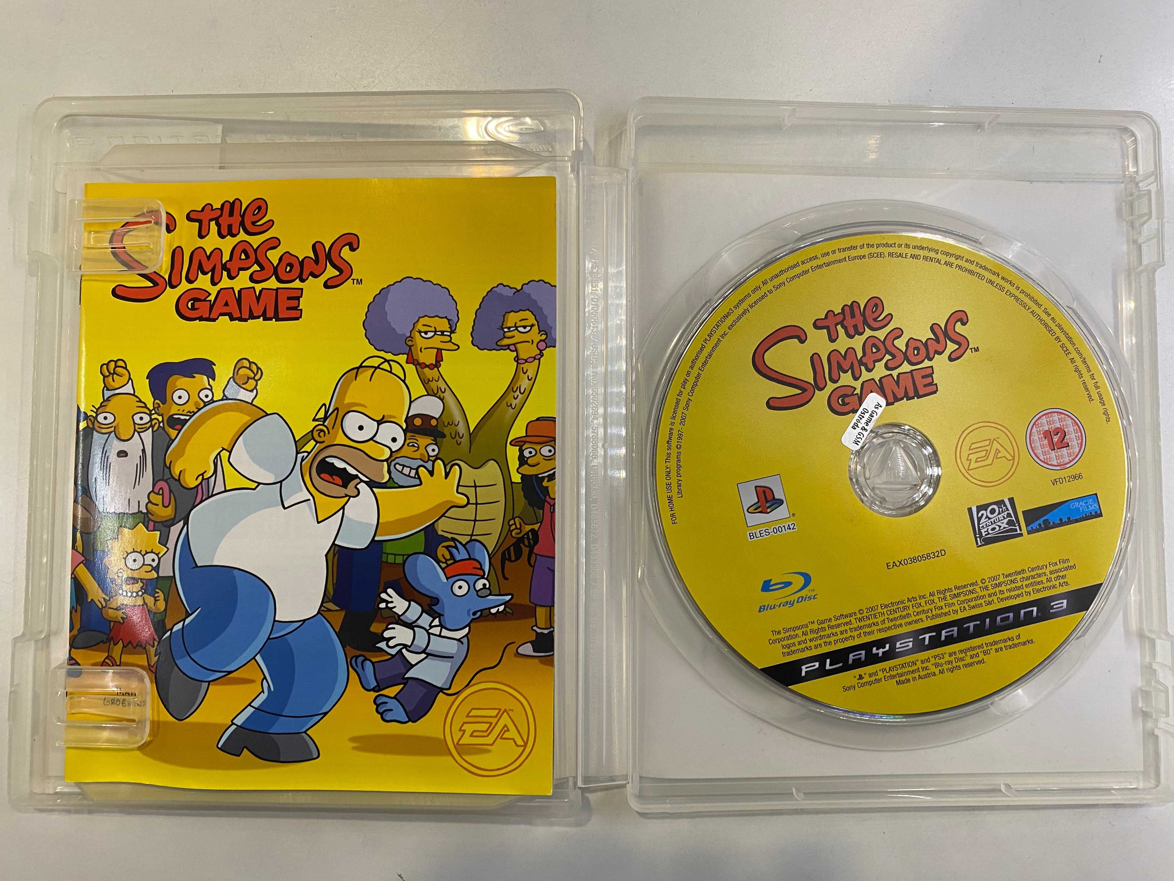 The Simpsons Game PS3 Sklep Iława