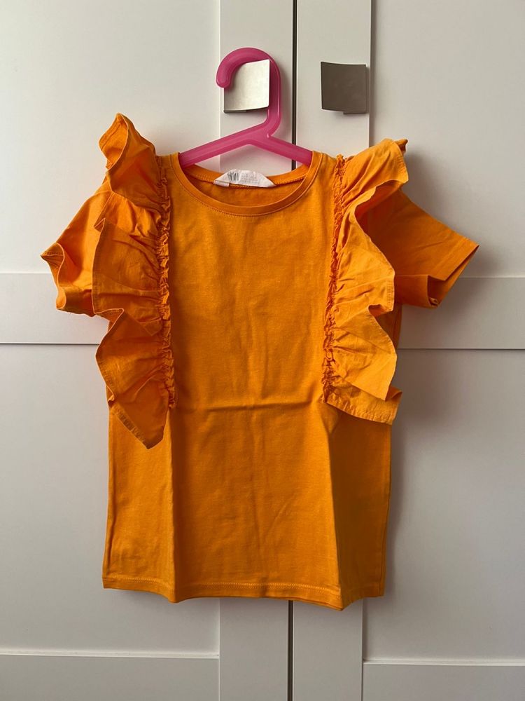 H&M 122-128 6-8 футболка нарядная кофта блуза