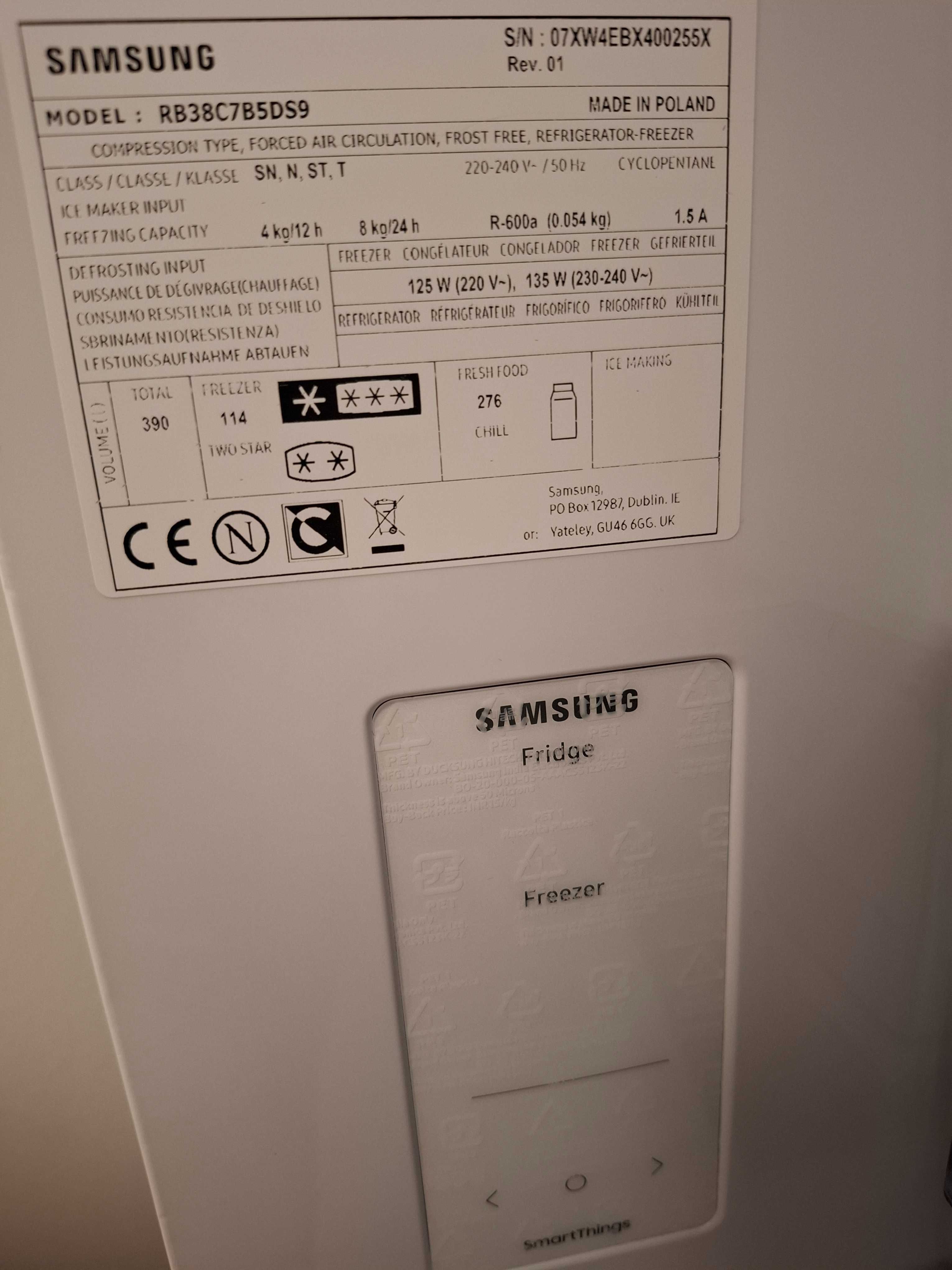 Lodówka z zamrażarką SAMSUNG BESPOKE