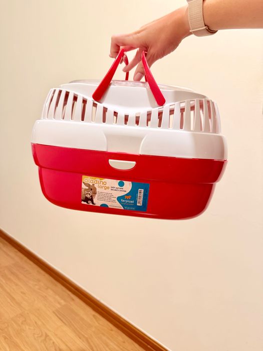 Transportadora grande para roedor