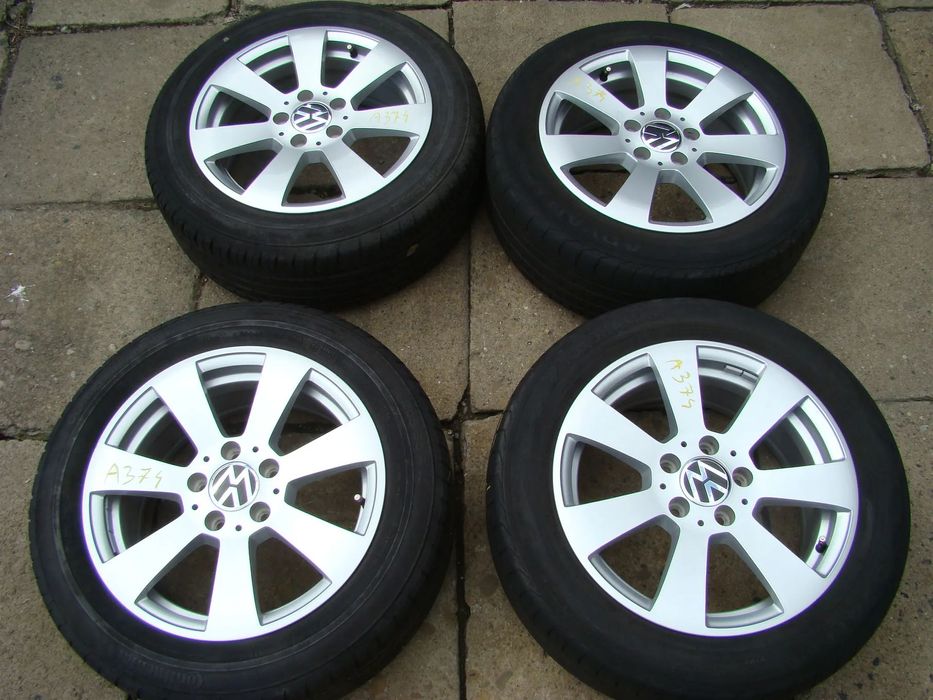 a374 5x112 VW Passat B5 B6 Golf V VI VII VIII Jetta Touran Caddy 7jx16 Lato 205/55