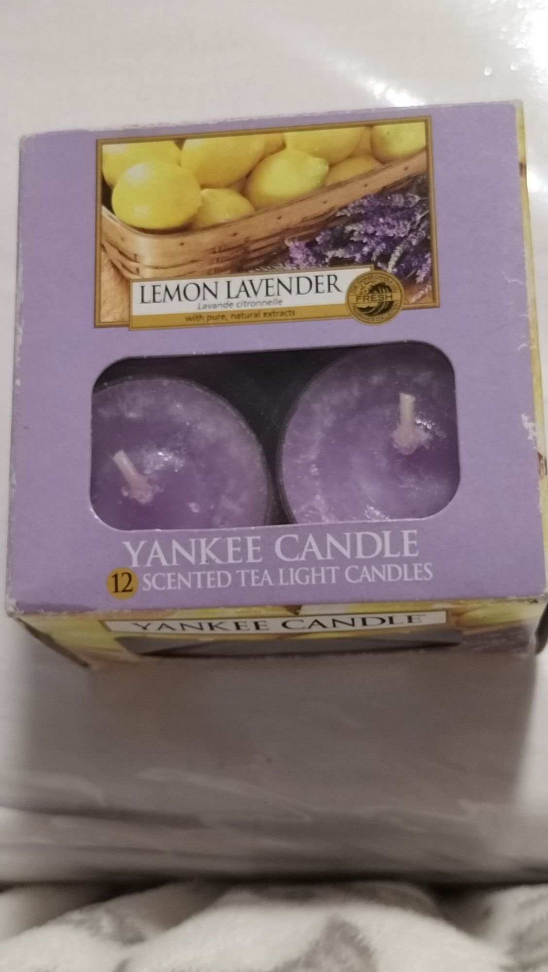 Świece Yankee, 7 szt.Lemon,Lavender