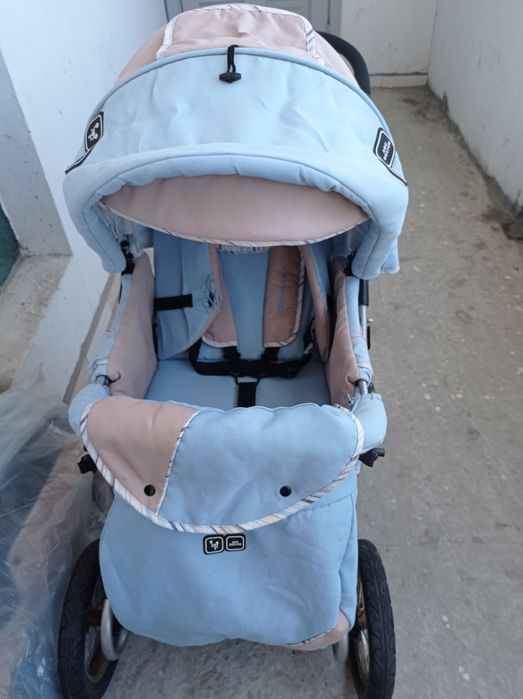 Коляска ABC (люлька+прогулка)