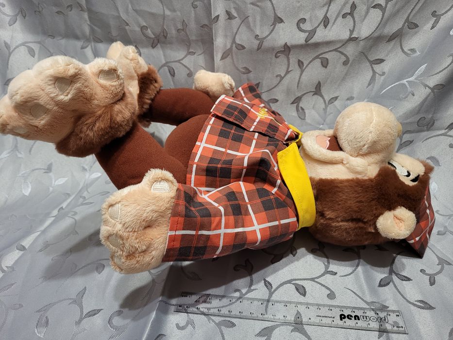 Małpa małpka maskotka duża przytulanka