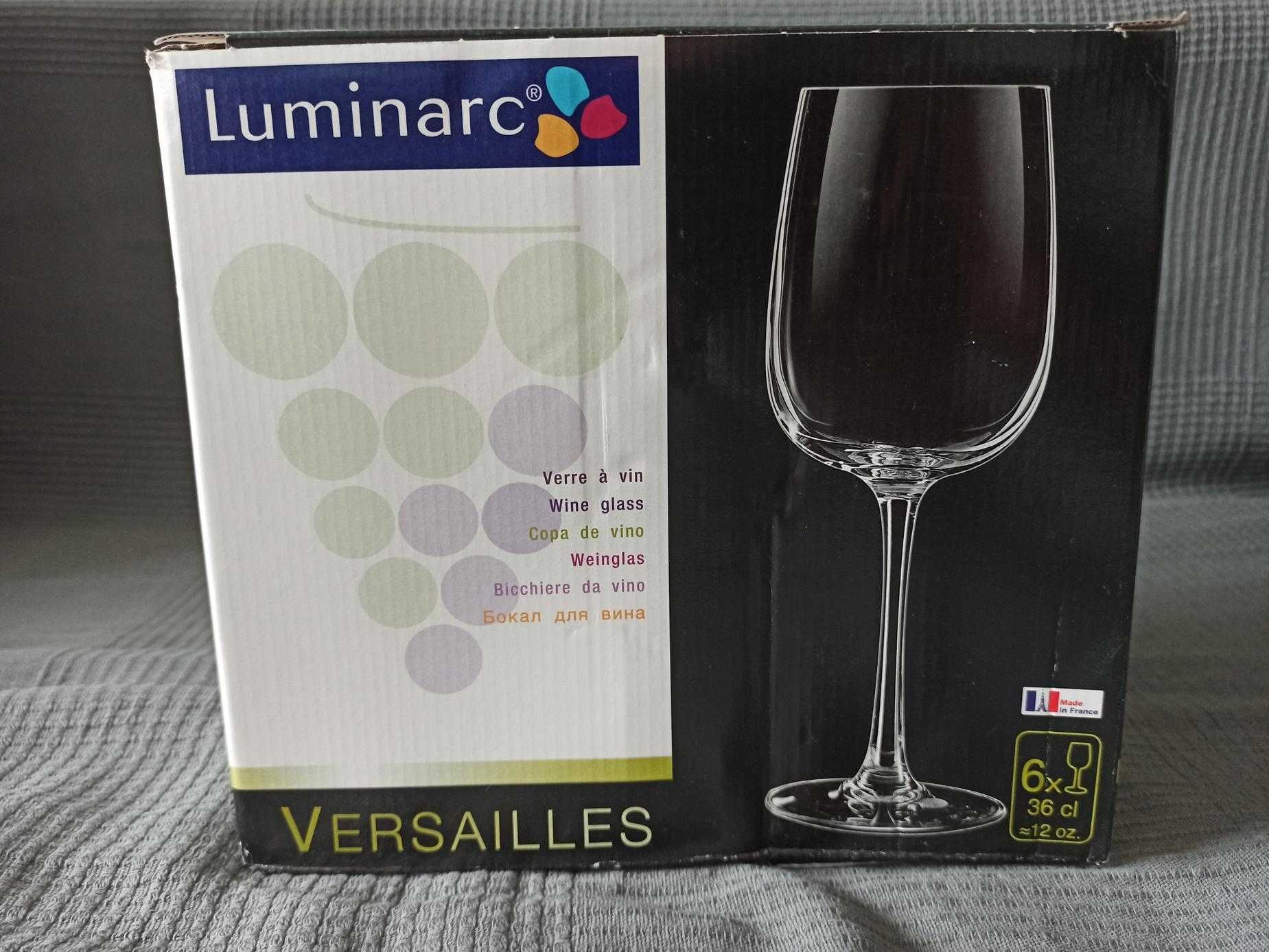 kieliszki do wina Luminarc Versailles 36cl 12oz.