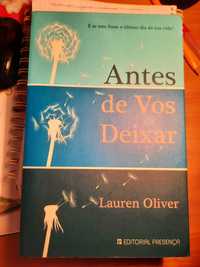 Antes de vos deixar de Lauren Oliver