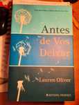 Antes de vos deixar de Lauren Oliver