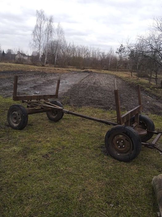 Віз до трактора саморобний