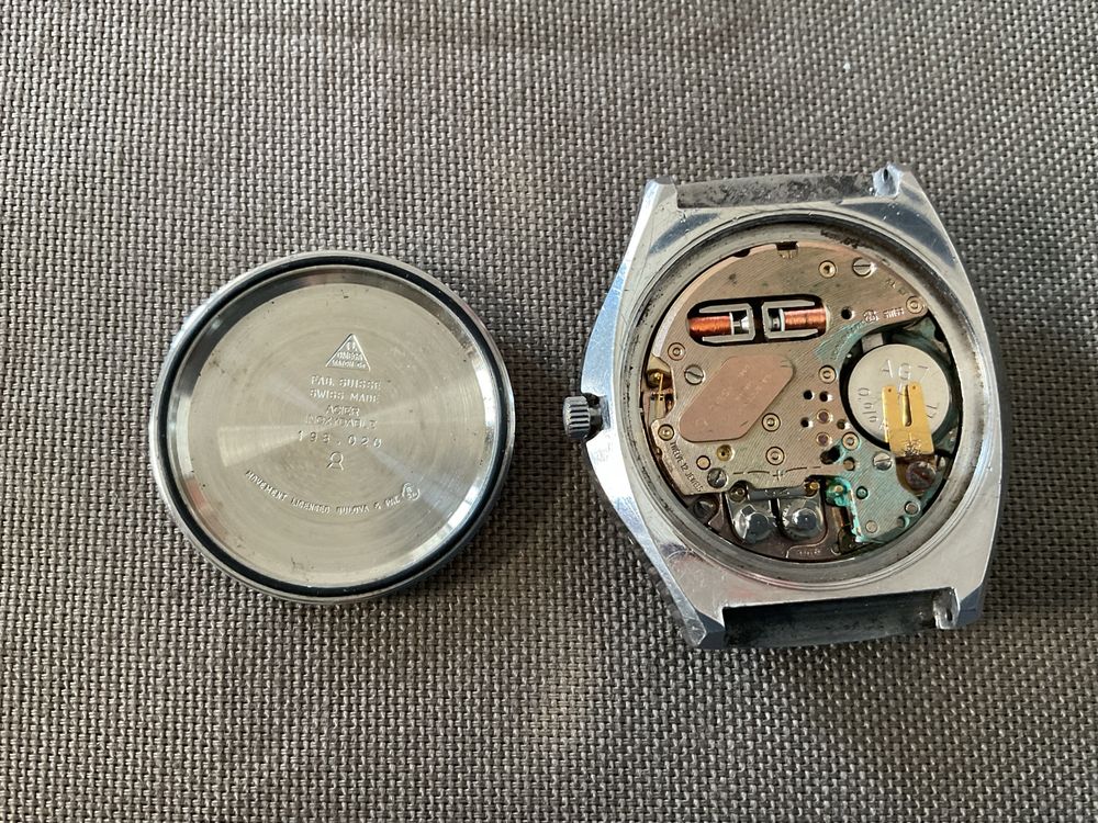 Relogio Omega electronic Chronometer F300 Hz anos 70