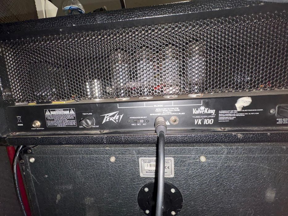 Peavey valveking amp + Marshall cabinet JCM C4 10 A