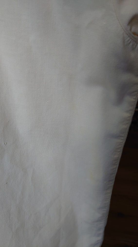 Wrangler Vintage koszula męska M jasny żółty lato krótki rękaw