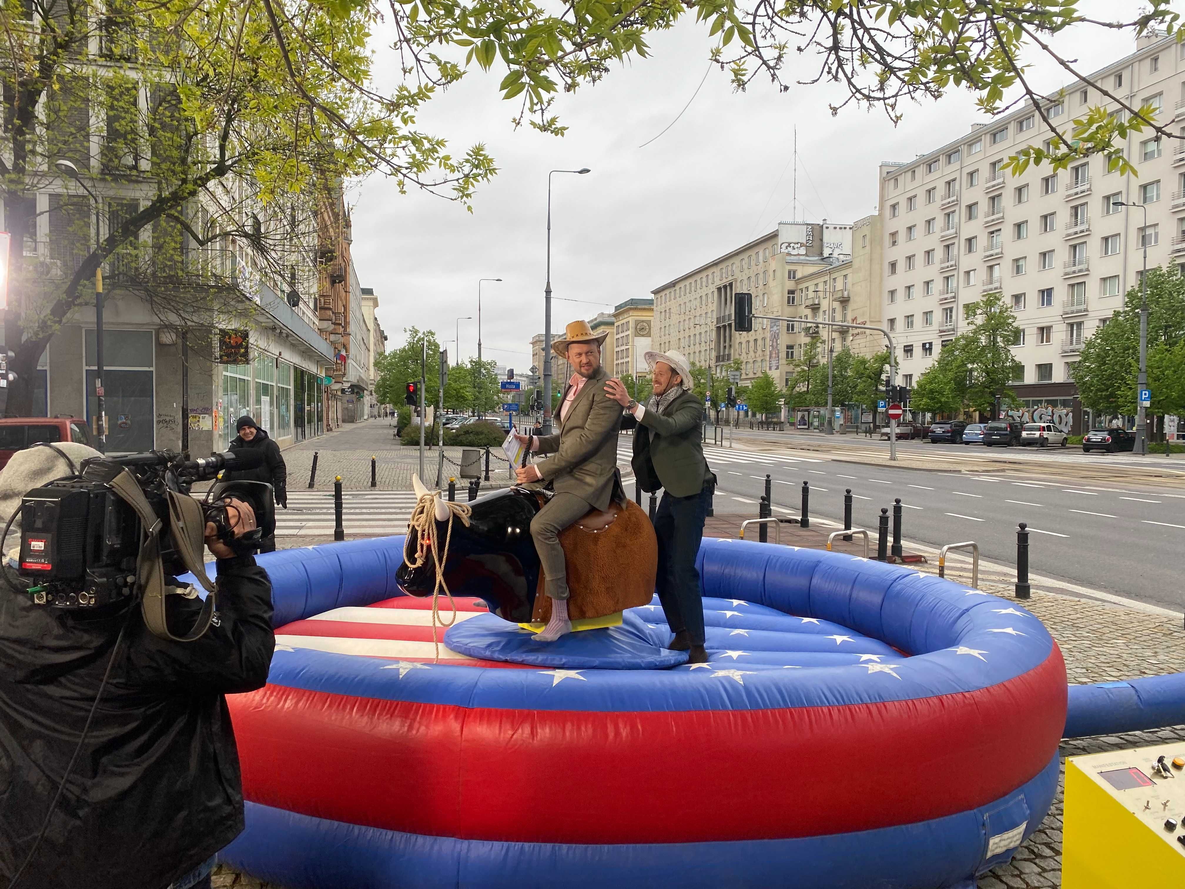 BYK RODEO wynajem na imprezy, Symulator, Mechaniczny byk