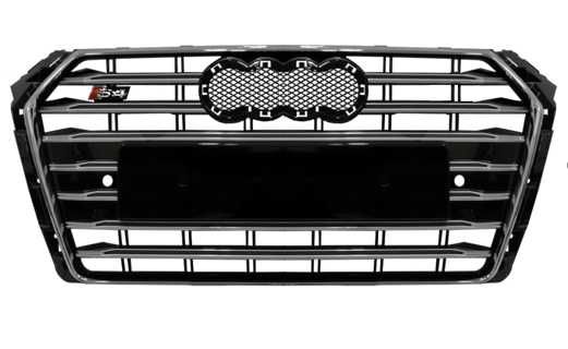 Решітка гриль S4 AUDI A4 (B9), 11.2015 - 2019  PAD07038S