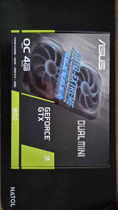 Asus GTX 1650 Dual Mini OC 4Gb