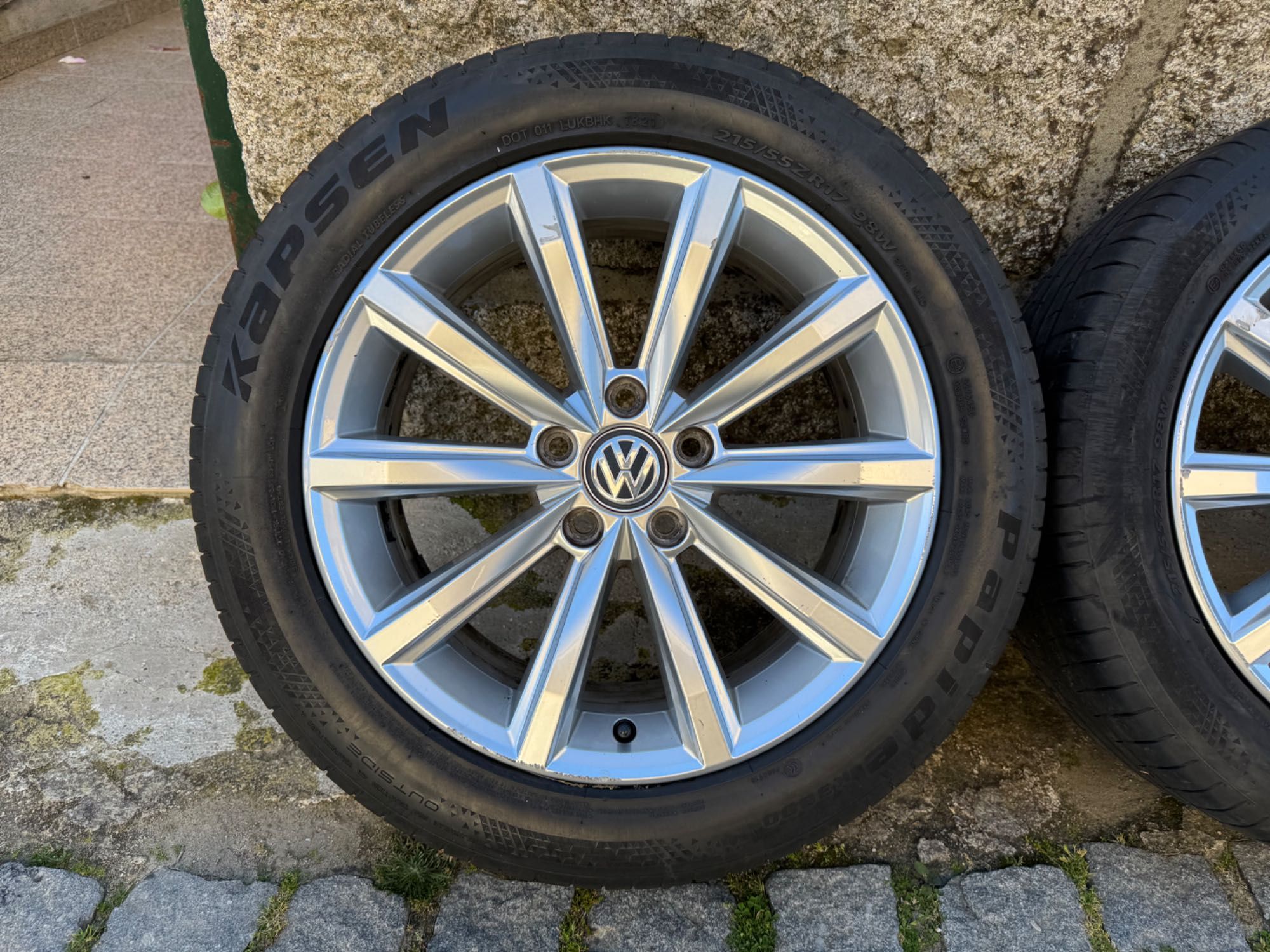 Jantes 17 5x112 Originais VW Passat B8/Golf/T-Roc/Touran
