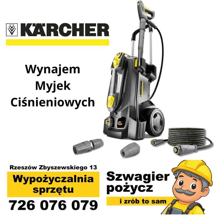 Wynajem myjka ciśnieniowa Karcher