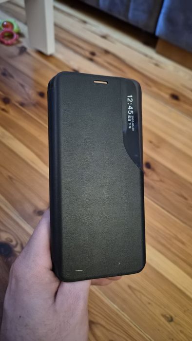 Etui do telefonu Oppo Reno 6 czarne zamykane