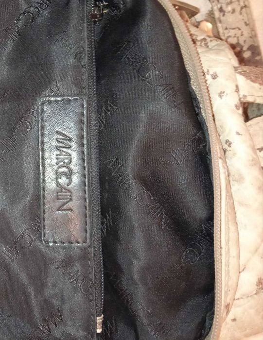 MarcCain torebka plecak Unikat skora naturalna jak nowa