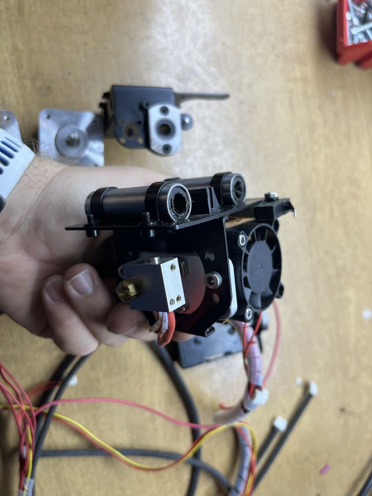 Zestaw silnikow Nema 17 / ekstruder / hotend / geeetech / drukarka 3d