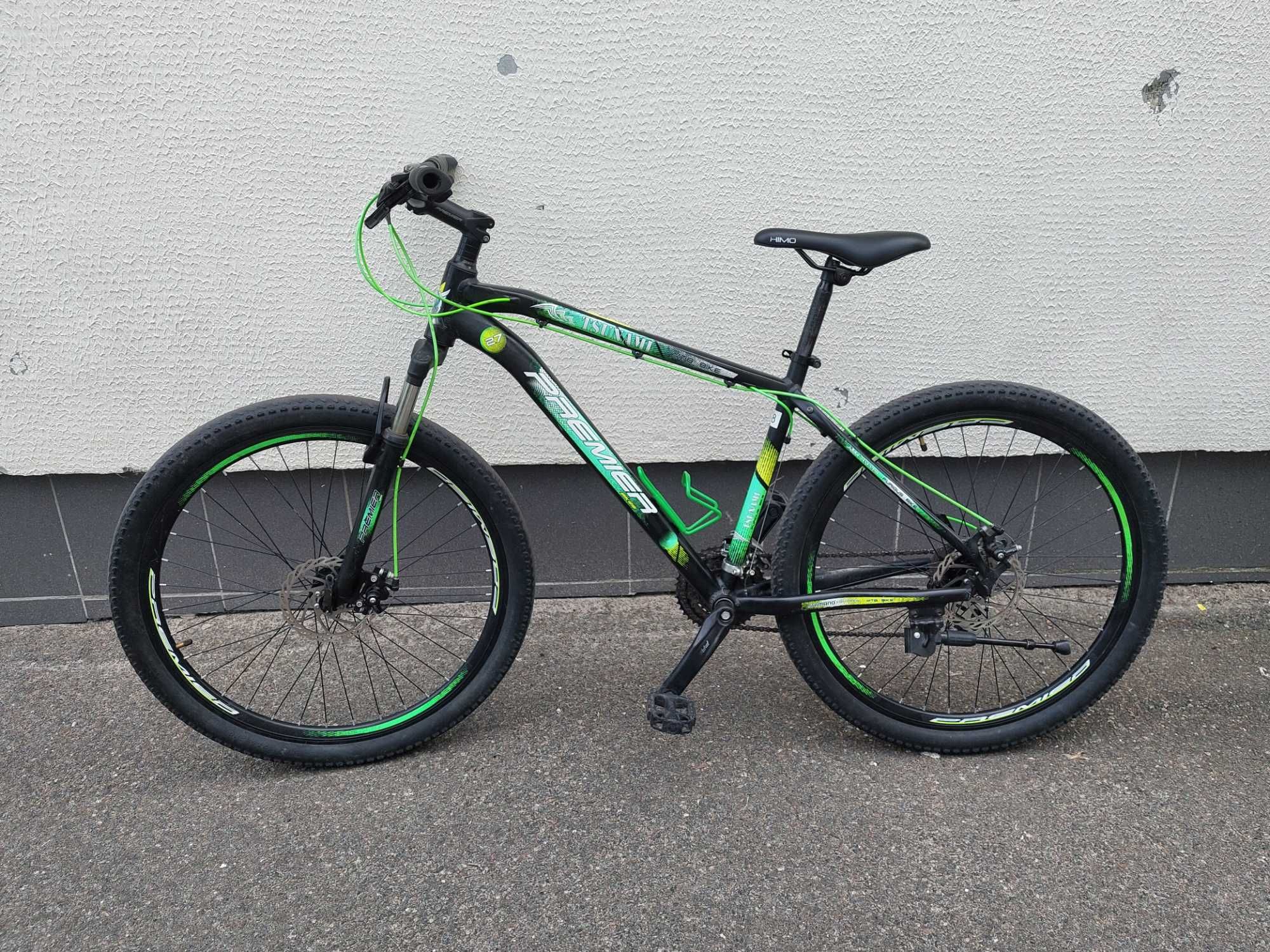 Велосипед 27.5 колеса. Рама 18". Алюминиевый Premier Disc