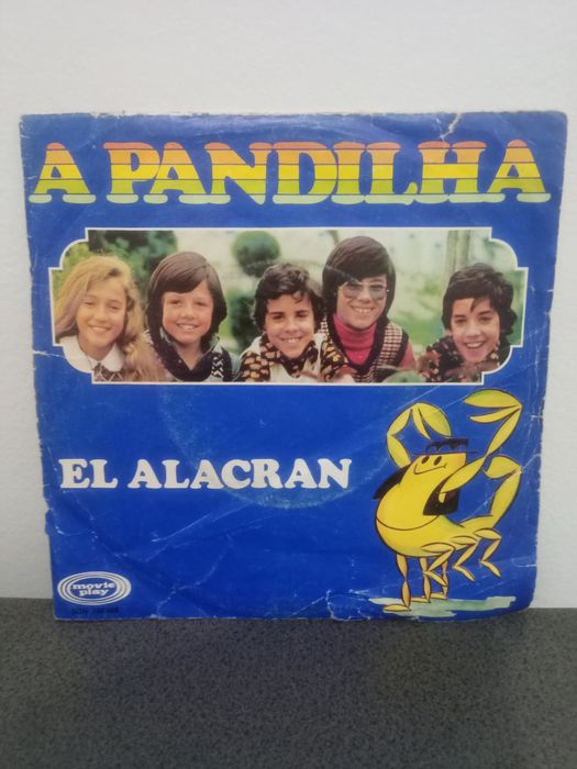 Vinil single A Pandilha, El Alacran