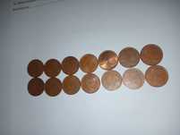 Moedas 2 cêntimos Portugal